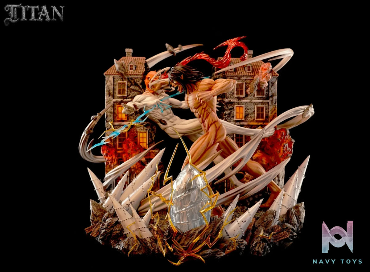 TITAN Studio – The Great Titan 01 War Hammer Titan VS. Attack Titan Attack on Titan