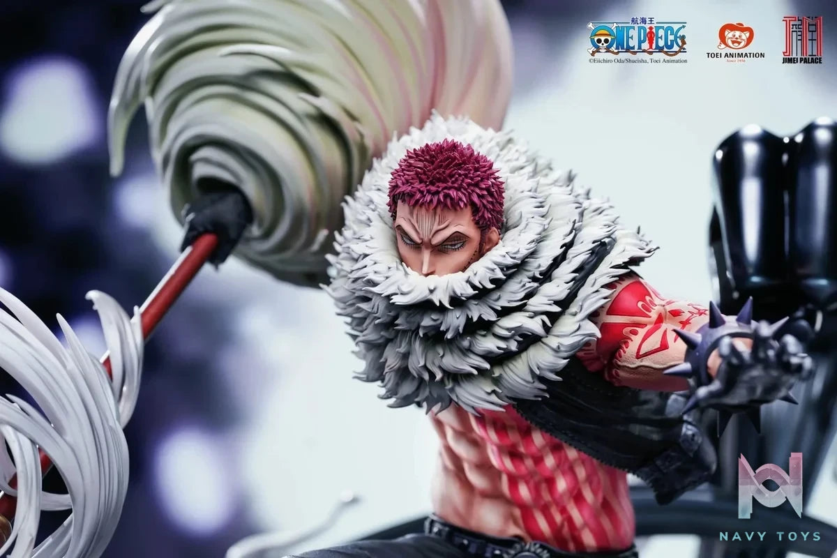 JIMEI PALACE Studio - One Piece Katakuri (Licensed) resin statue Navy Toys anime figure