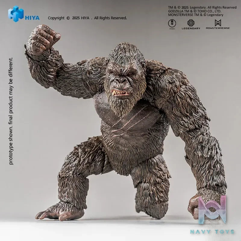 Hiya Toys – EXQUISITE BASIC series Godzilla vs. Kong Kong 2.0 Action Figure (Licensed)