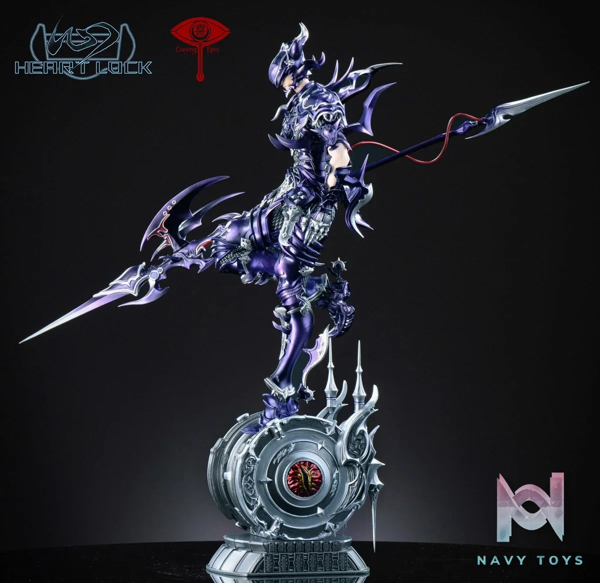Azure Dragoon Estinien resin statue Cravin Eyes Studio x Heart Lock Studio anime figure