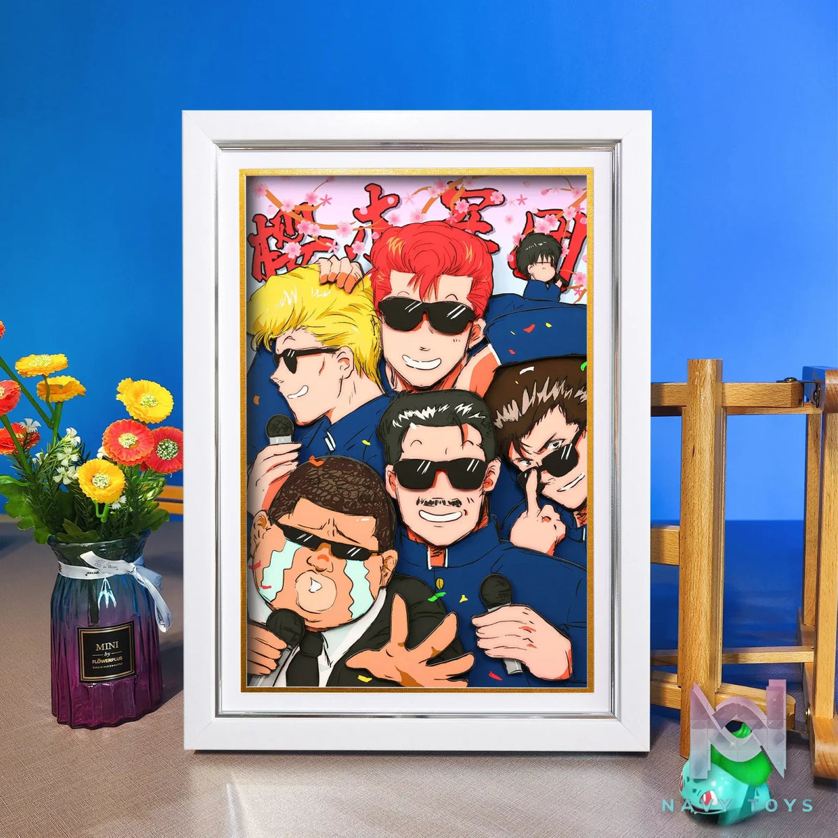 Yu Zhi Jiang Studio – Slam Dunk Multiple Characters Series #16 3D Decorative Painting Slam Dunk