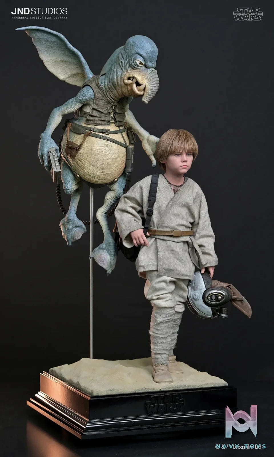JND Studio – STAR WARS Young Anakin Skywalker X Watto 1/3 Scale Statue HMS-031 HMS-031D (Licensed)