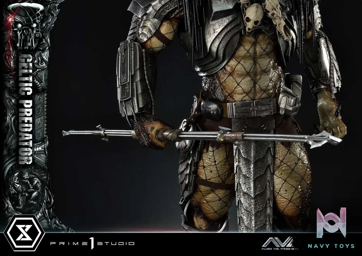 Prime 1 Studio Museum Masterline Alien vs. Predator Celtic Predator MMPR-05 MMPR-05S