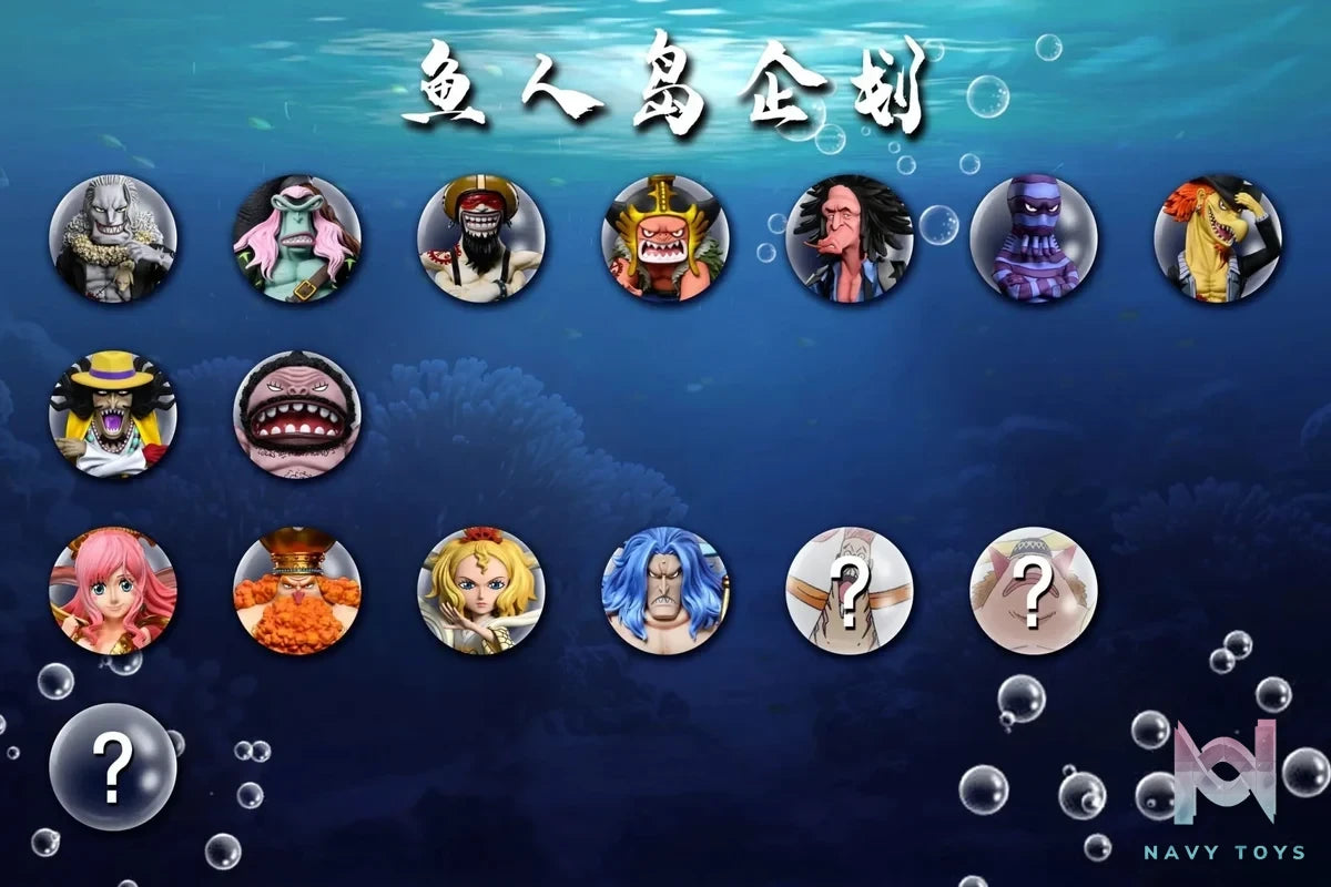 A+ Studio - One Piece Fish - Man Island 3 Queen Otohime resin statue Navy Toys anime figure