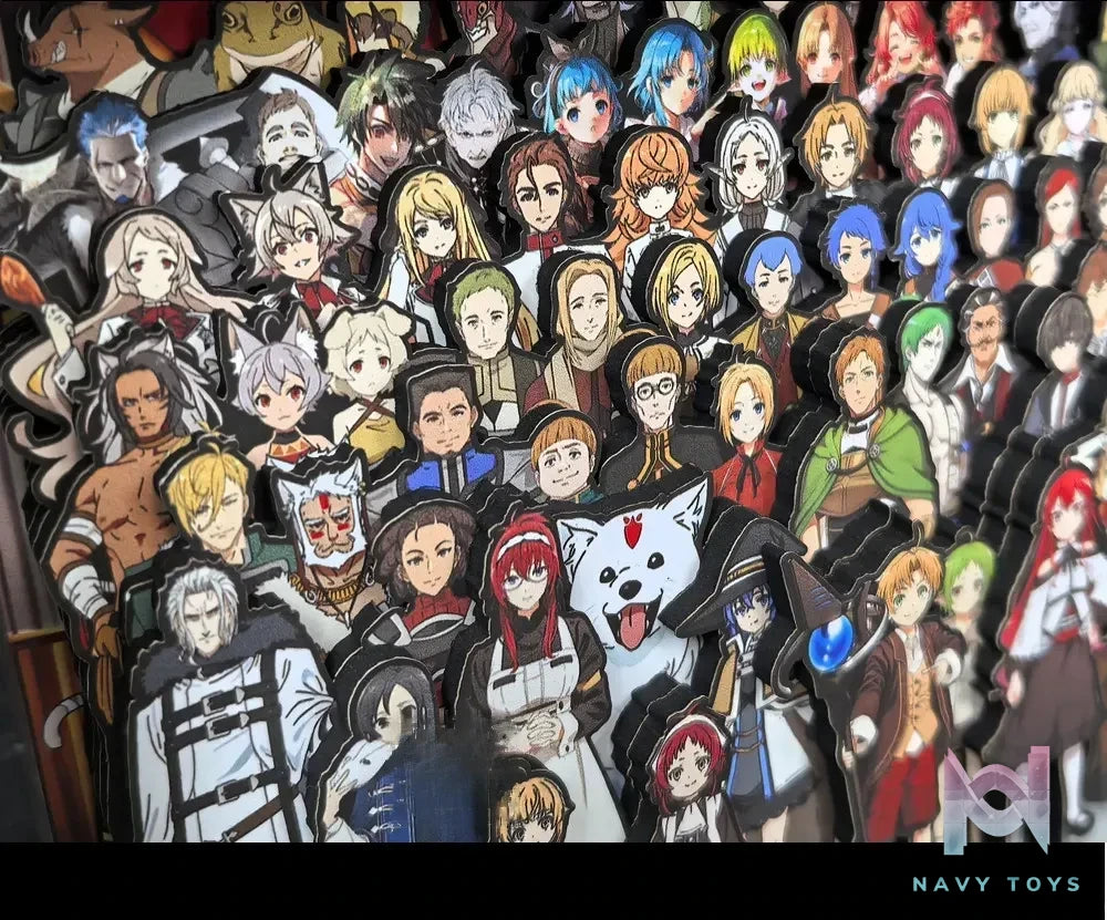 KALA HOME Studio – Mushoku Tensei: Jobless Reincarnation MUltiple Characters #01 3D Decorative Painting Mushoku Tensei: Jobless Reincarnation