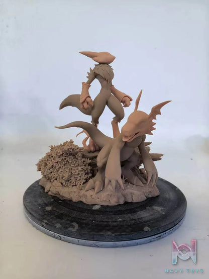 BN Studio X Slash Studio – Guilmon X Terriermon X Renamon Digimon