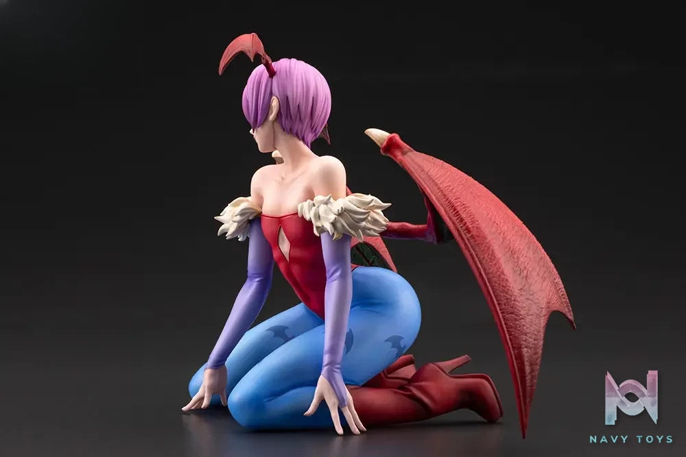 Kotobukiya – Darkstalkers Morrigan Aensland X Lilith 1/7 Complete Figure (Licensed)