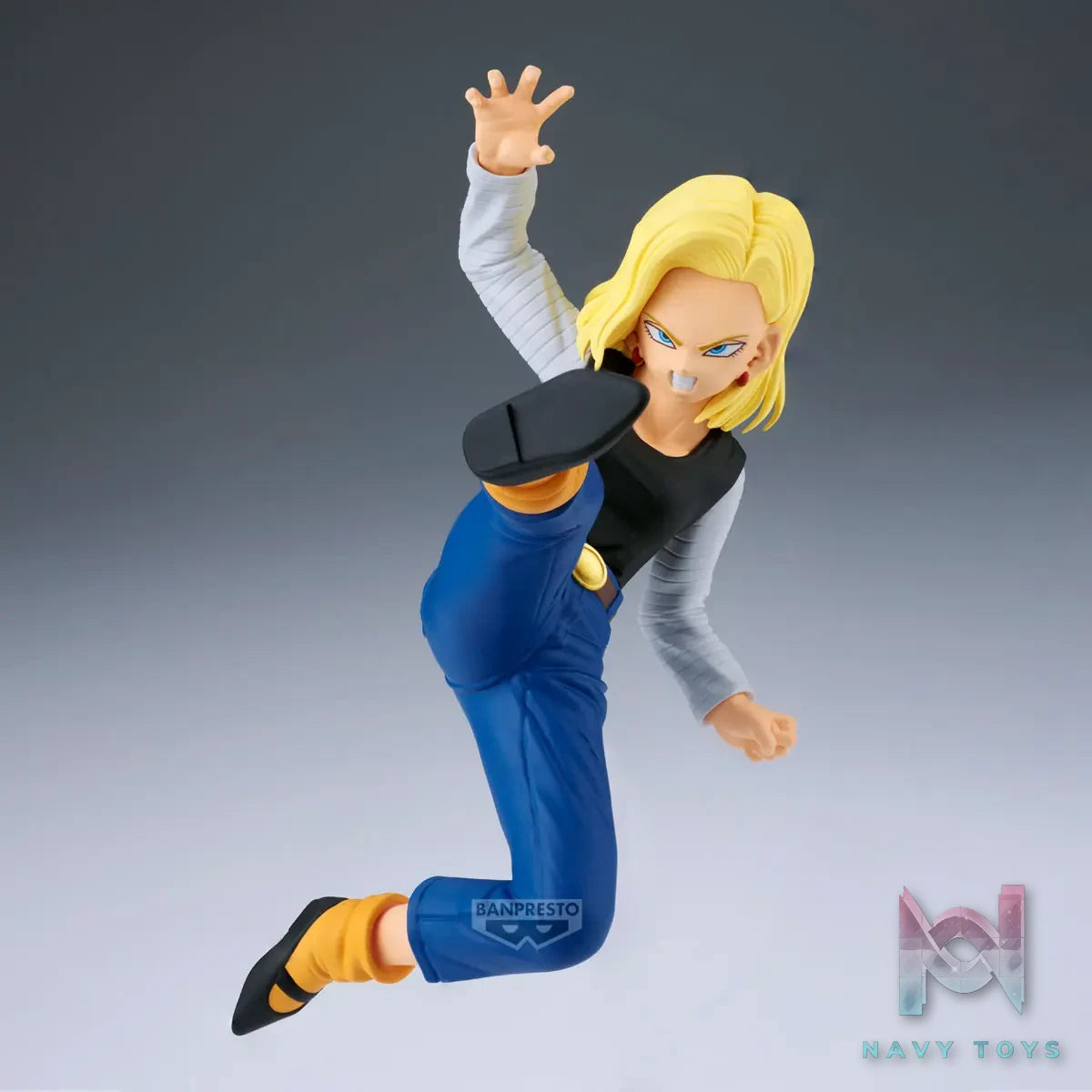 BANPRESTO – Dragon Ball Z Match MAKERS: Android 18 vs. Mr. Satan (vs. Mighty Mask) (Licensed)