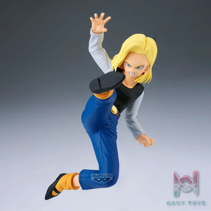 BANPRESTO – Dragon Ball Z Match MAKERS: Android 18 vs. Mr. Satan (vs. Mighty Mask) (Licensed)