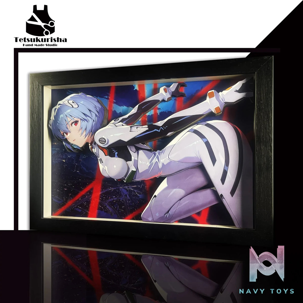 Tetsukurisha Studio – Ayanami Rei 3D Decorative Painting Neon Genesis Evangelion