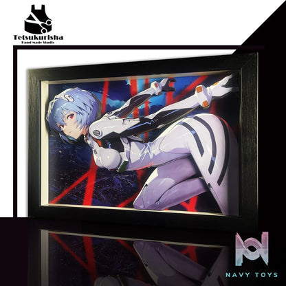 Tetsukurisha Studio – Ayanami Rei 3D Decorative Painting Neon Genesis Evangelion