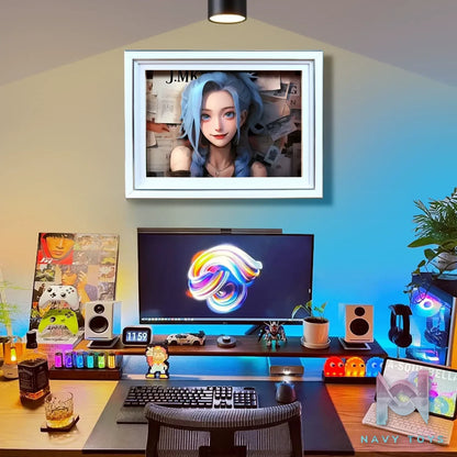KALA HOME Studio – Jinx #02 3D Decorative Painting League of Legends