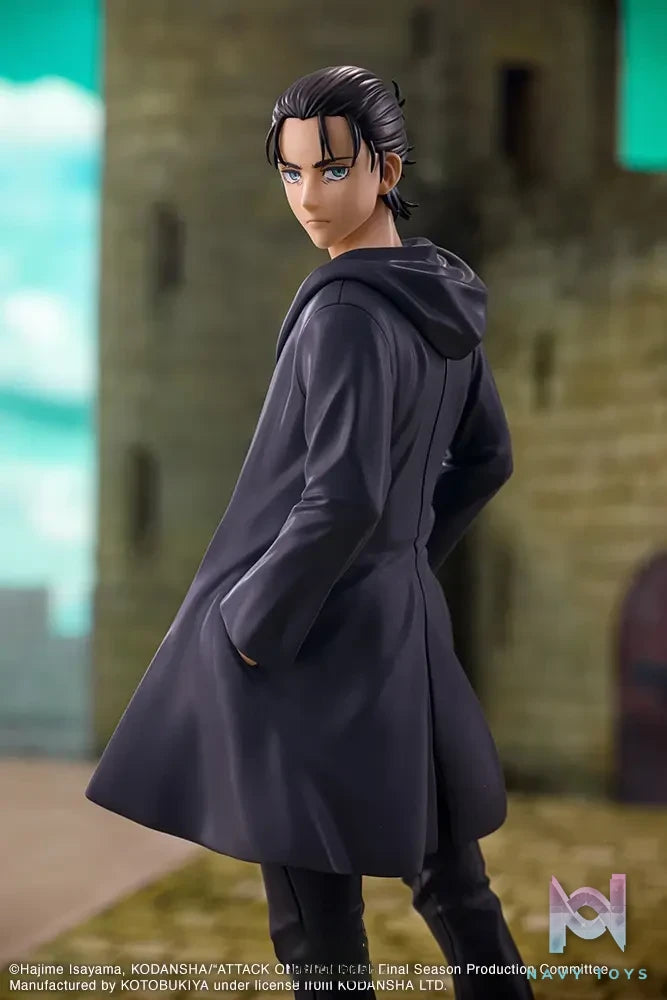 Kotobukiya – OSHI WORKS Attack on Titan The Final Season Eren Yeager The Final Season ver. Complete Figure (Licensed)