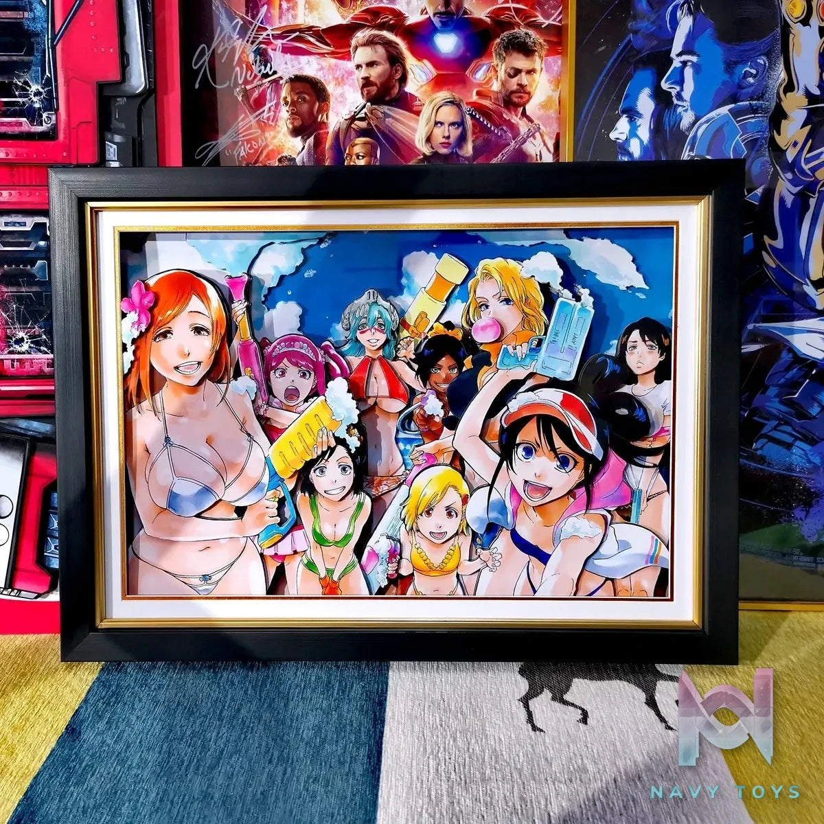 Yu Zhi Jiang Studio – Bleach Multiple Characters Series #4 3D Decorative Painting Bleach