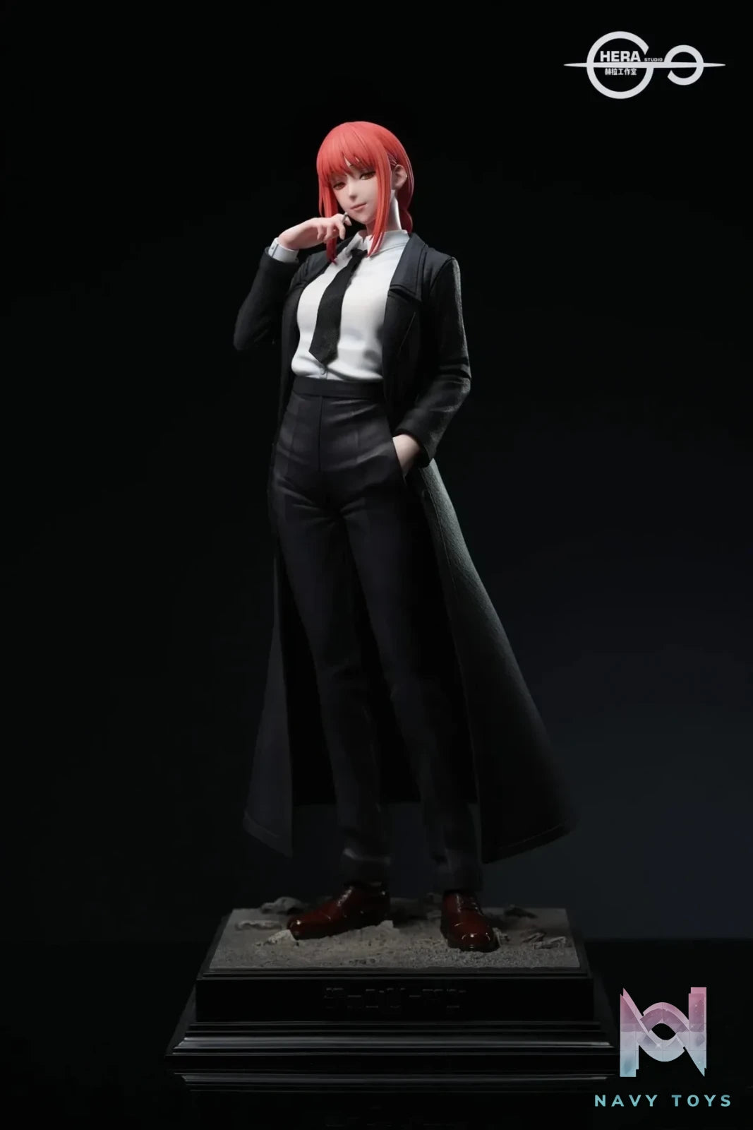 HeRa Studio - Chainsaw Man Four Knights Control Devil Makima resin statue Navy Toys anime figure
