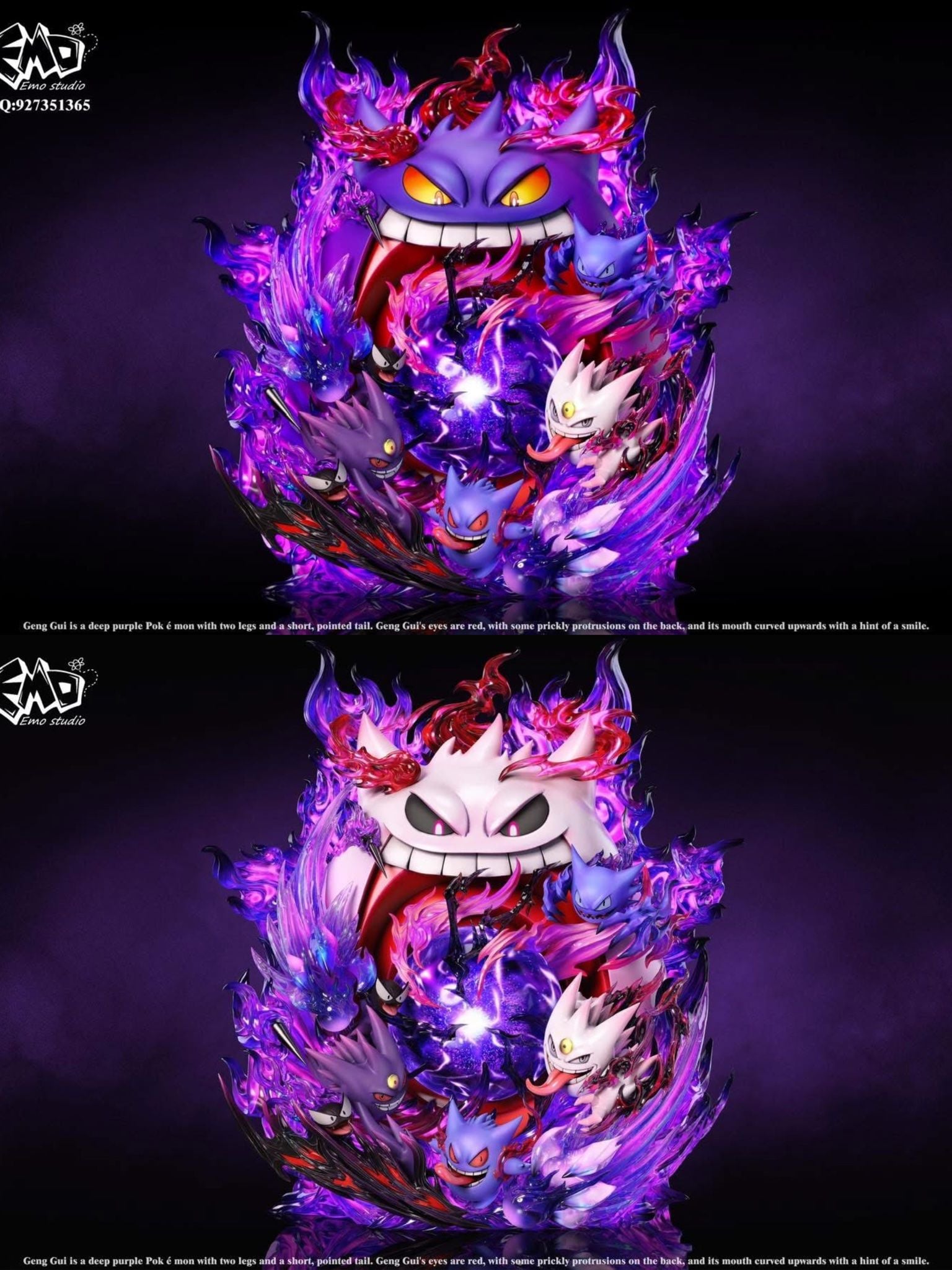 Gengar - Pokemon - EMO Studio resin statue emo studio anime figure