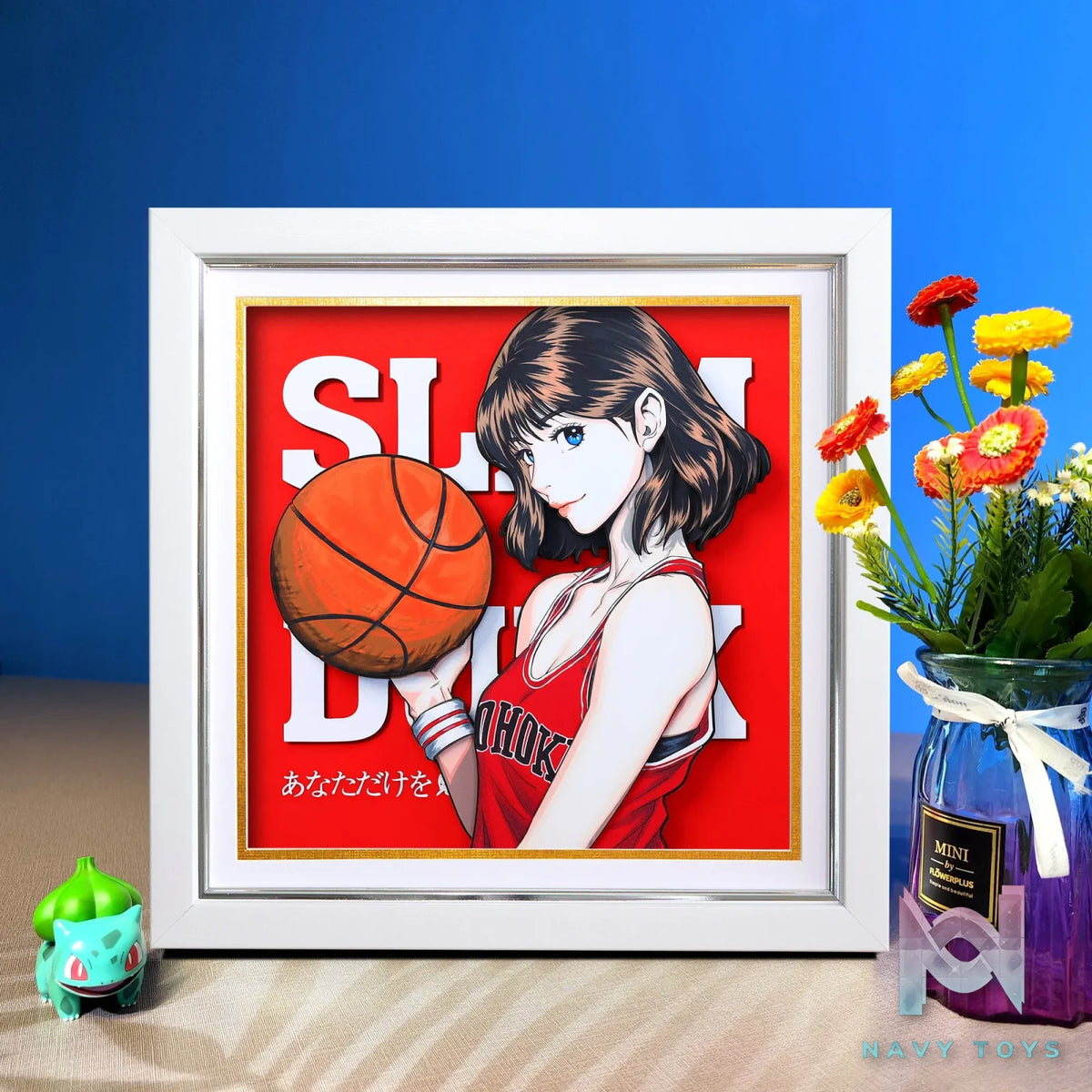 Yu Zhi Jiang Studio – Haruko Akagi 3D Decorative Painting Slam Dunk