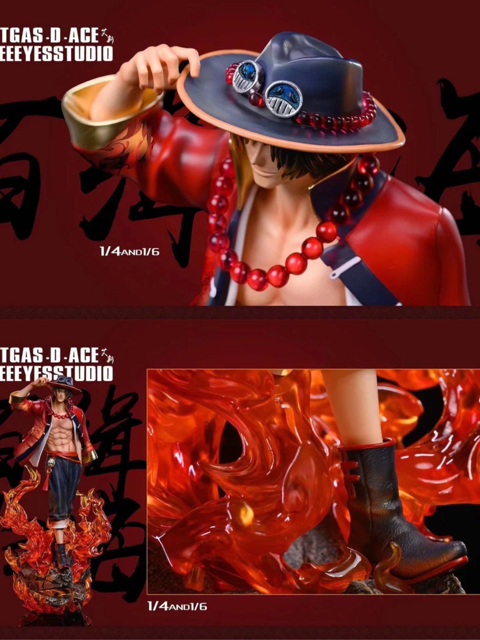 Portgas D. Ace - One Piece - Third Eye Studio resin statue Third Eye Studio anime figure