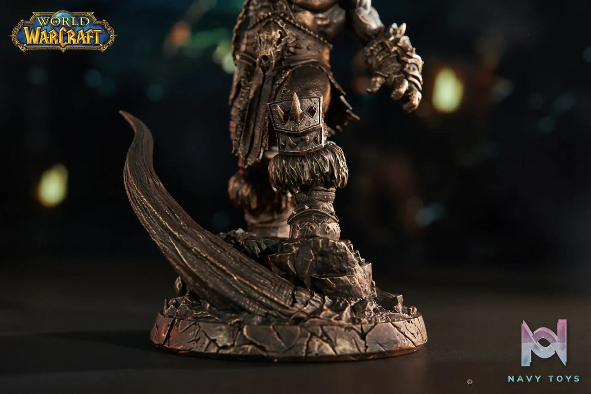 BLIZZARD ENTERTAINMENT – World of Warcraft Grommash Hellscream Bronze Edition Statue BLZ006 (Licensed)
