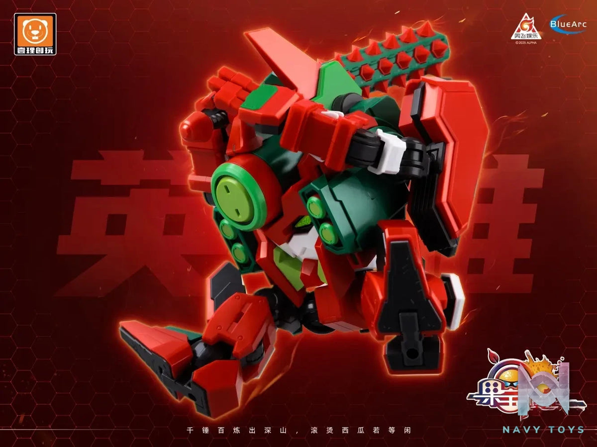 Yi li Chuang wan – Fruity Robo Melon GUARDIAN Assembly Model (Licensed)