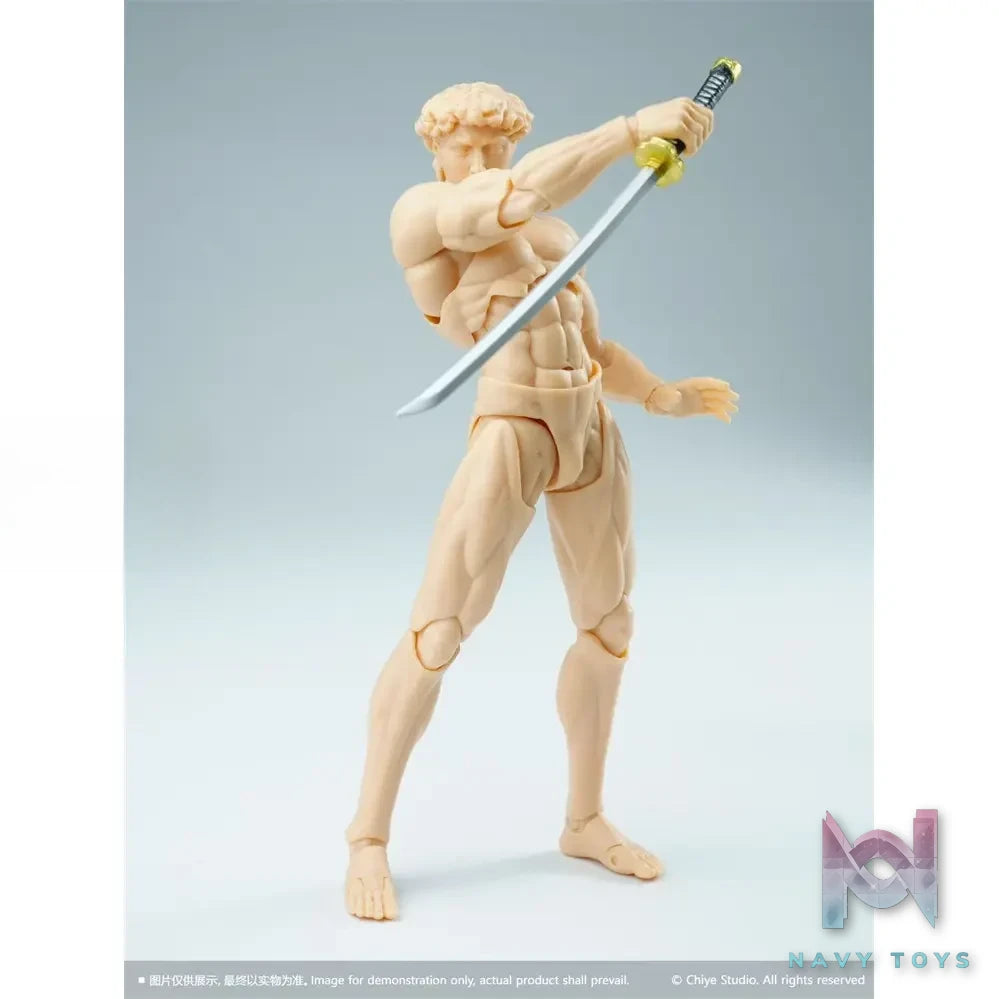 CHI YE Studio – 1/12 David Articulated Male Body (Licensed)