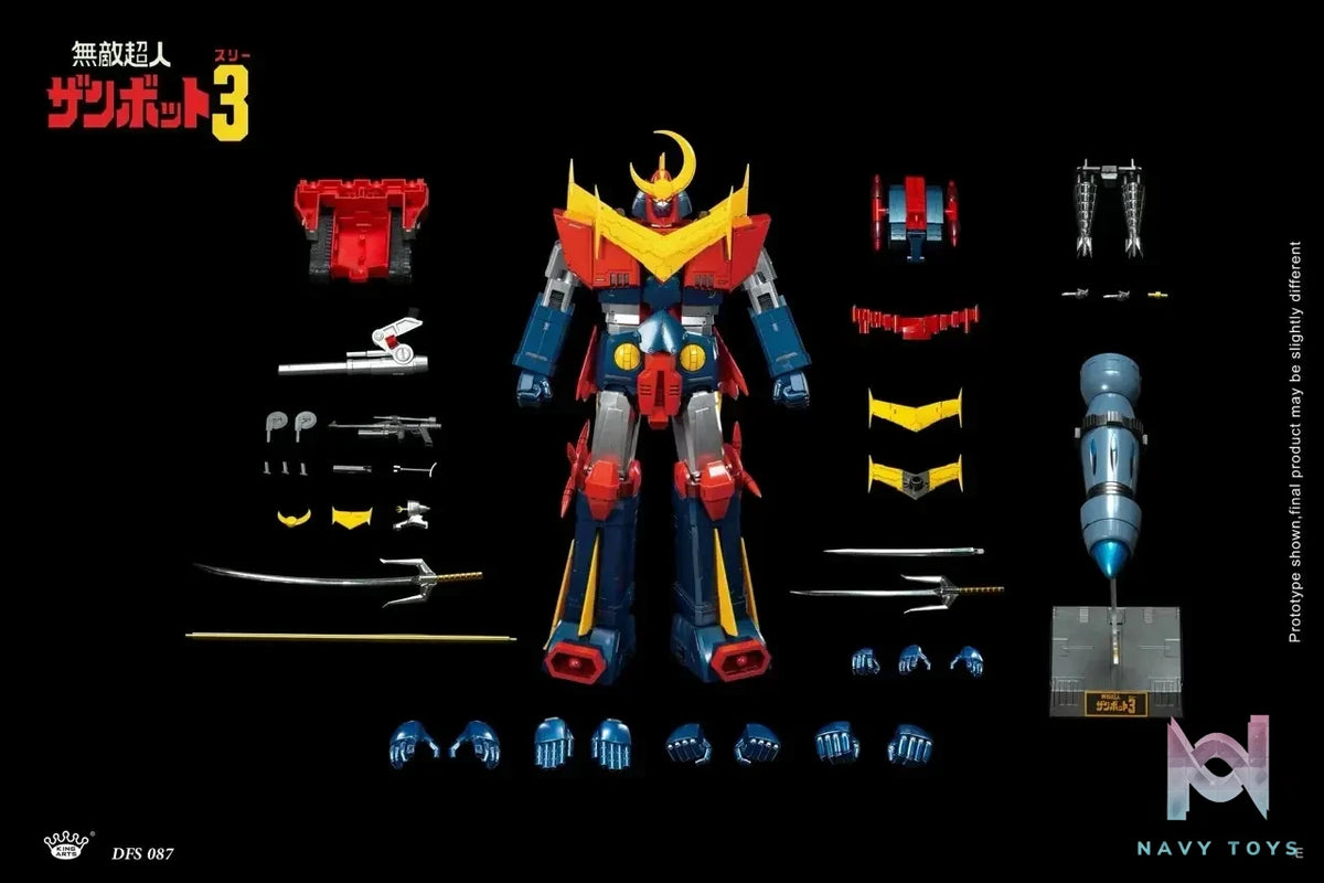 King Arts – Invincible Super Man Zambot 3 DFS087 (Licensed)