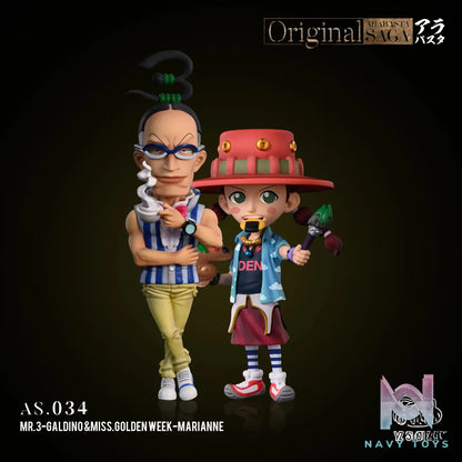 YZ Studio – One Piece Arabasta Saga Galdino & Marianne