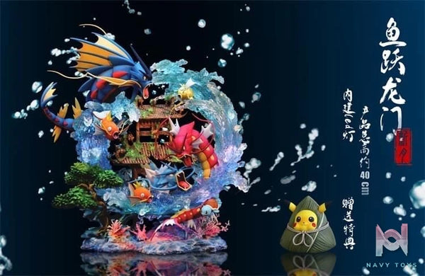 Pokemon - Gyarados resin statue Crescent Studio anime figure