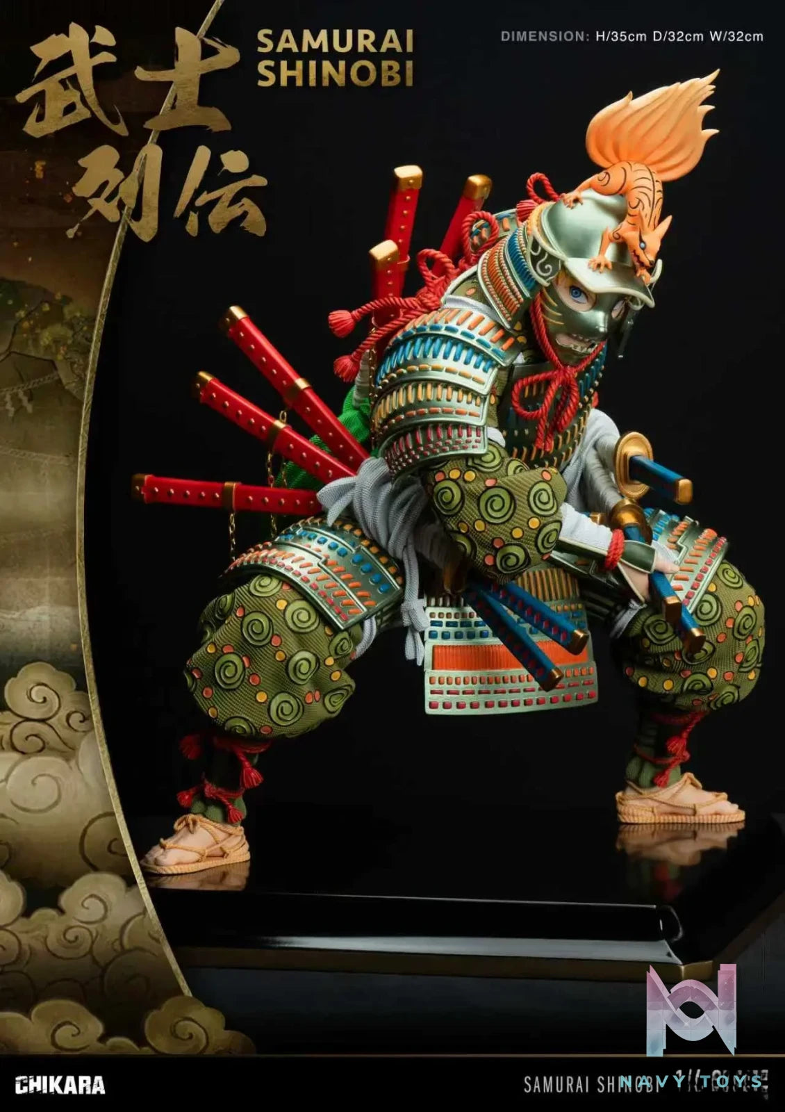Chikara Studio – Nine tail Samurai Naruto