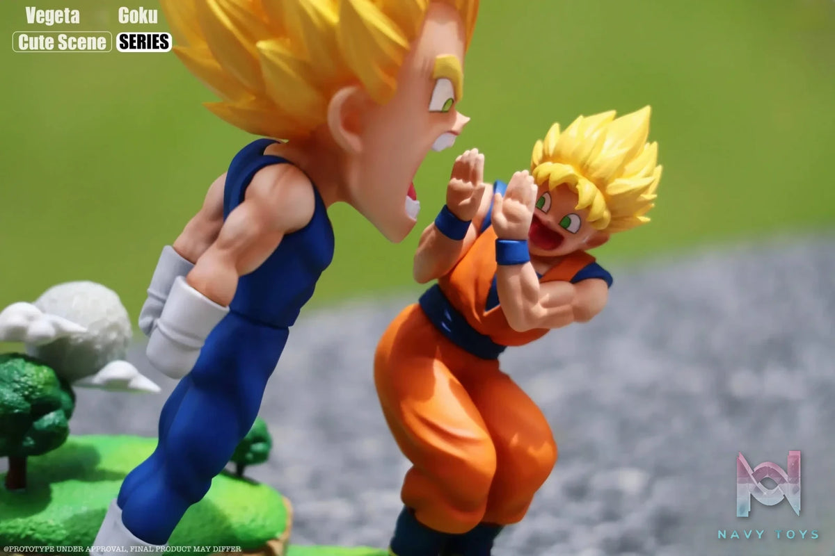Real Creation Studio – Dragon Ball DBZ Vegeta Yells at Goku
