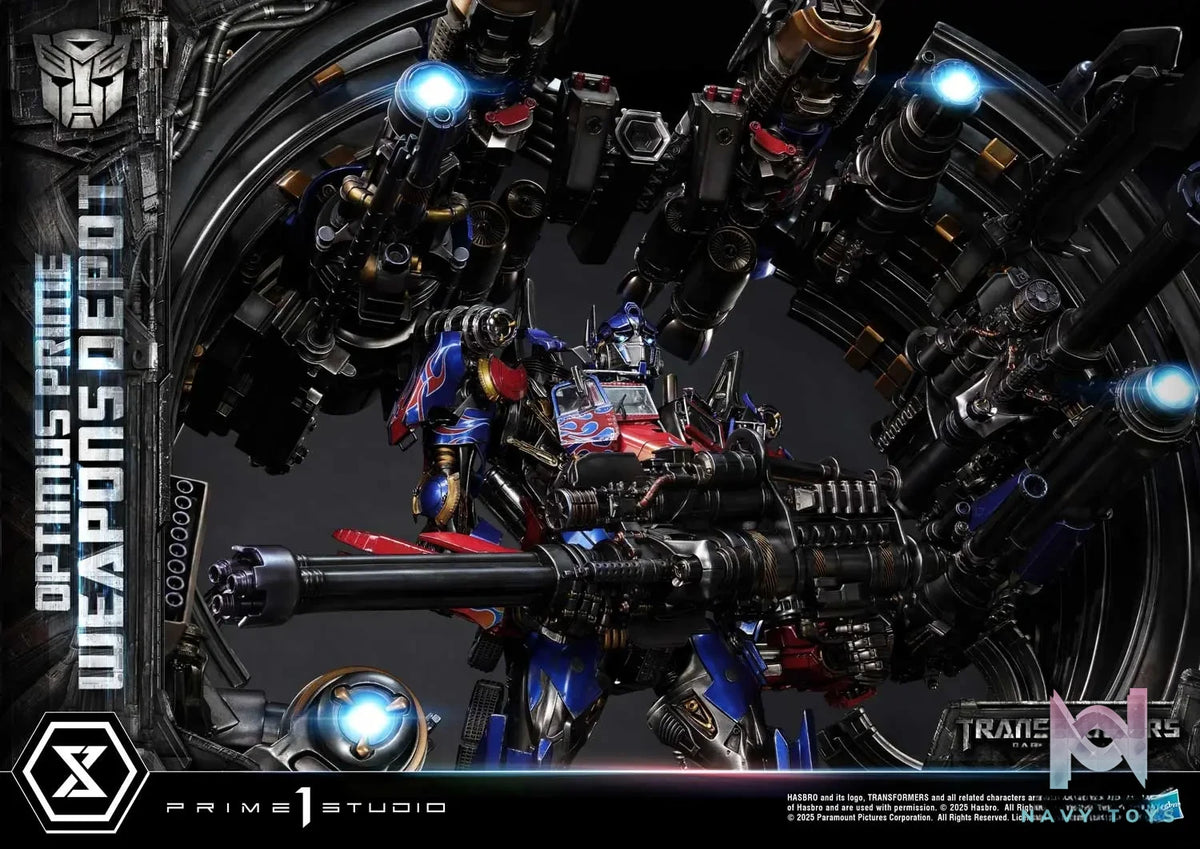 Prime 1 Studio – Museum Masterline Transformers: Dark of the Moon (Film) Optimus Prime Weapons Depot MMTFM-38 MMTFM-38S (Licensed)