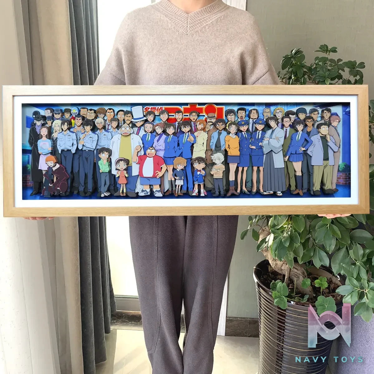KALA HOME Studio – Detective Conan Multiple Characters #05 3D Decorative Painting Detective Conan