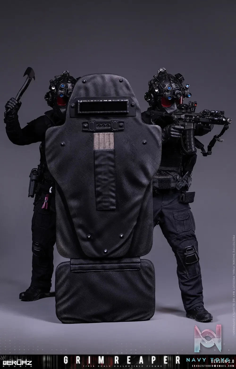 EKUAZ STUDIO – 1/6 GRIM REAPER 2.0 Elite guard EKS015 EKS015S (Licensed)