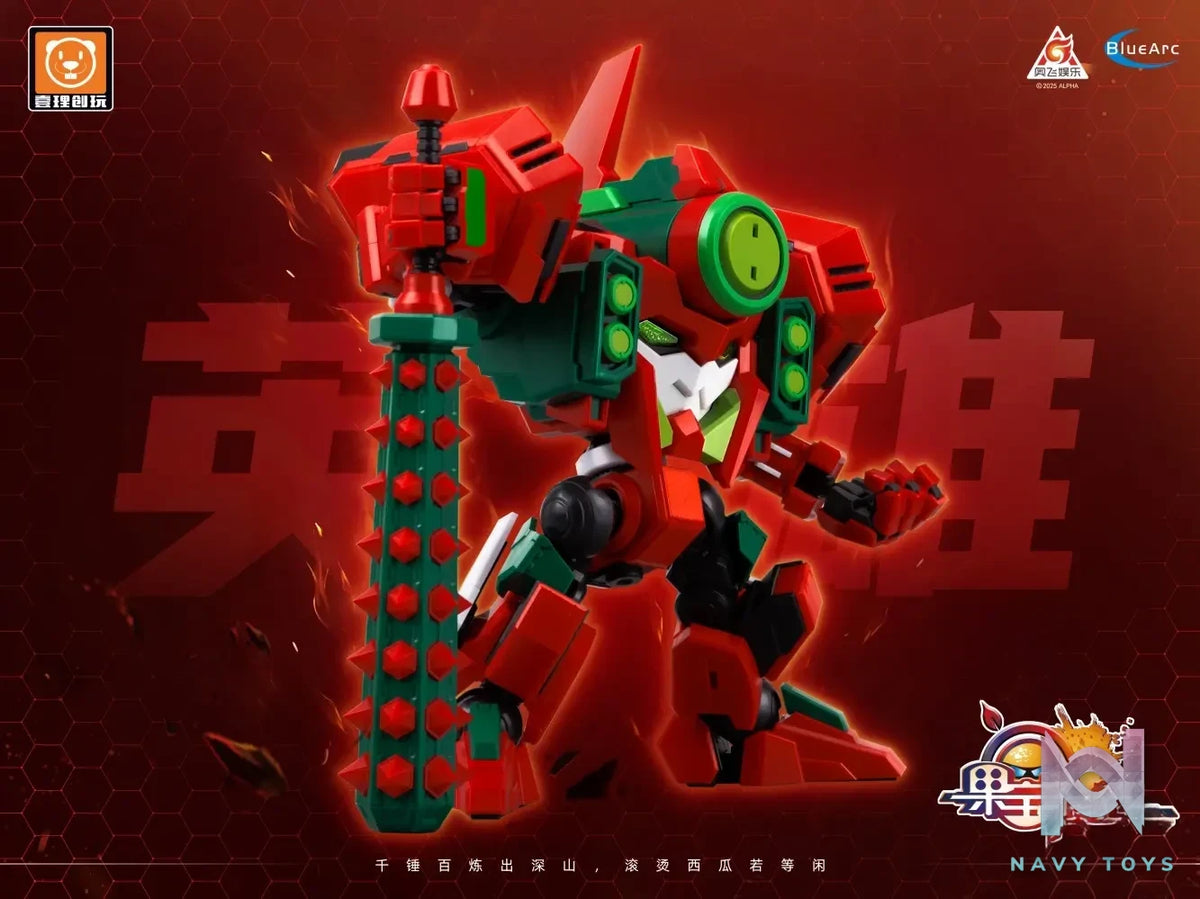 Yi li Chuang wan – Fruity Robo Melon GUARDIAN Assembly Model (Licensed)