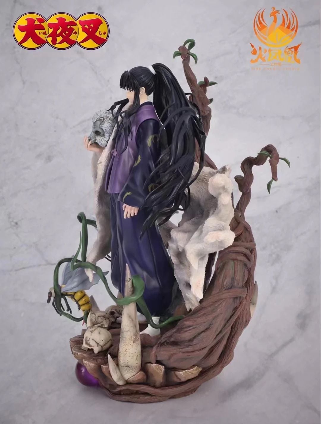 Naraku resin statue Fire Phenix Studio anime figure