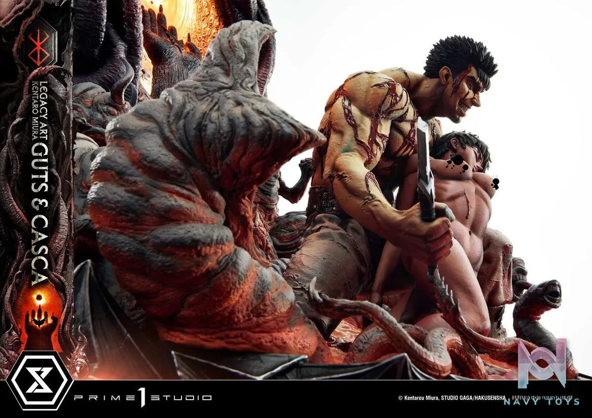 Prime 1 Studio – Legacy Art “Kentaro Miura” Berserk Guts & Casca LABR-03 LABR-03S