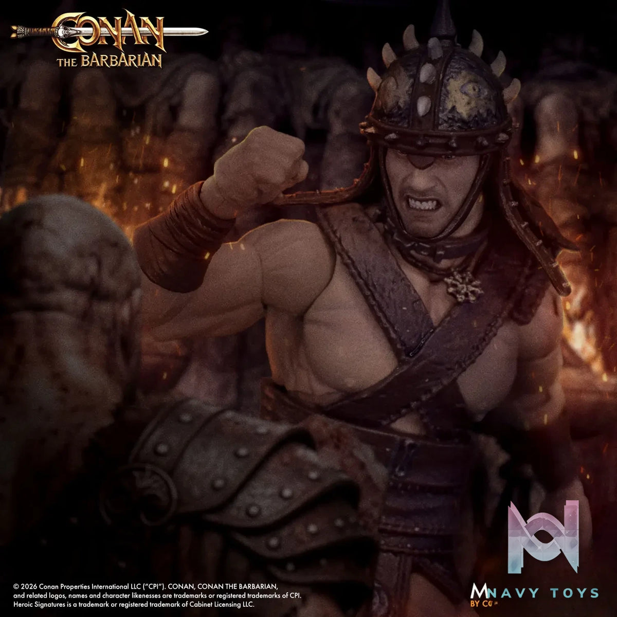 Mezco Studio – Conan The Barbarian (1982): Pit Fighter Edition (Licensed)