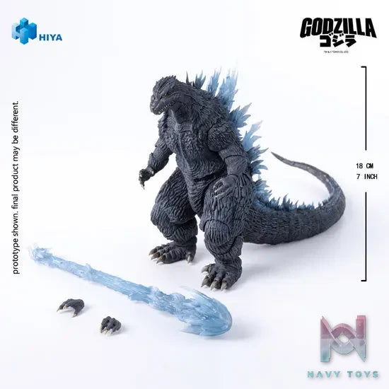 HIYA Toys – Exquisite Basic Series None Scale 7 Inch Godzilla AGAINST MECHAGODZILLA Heat Ray Godzilla Action Figure (Licensed)