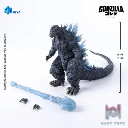 HIYA Toys – Exquisite Basic Series None Scale 7 Inch Godzilla AGAINST MECHAGODZILLA Heat Ray Godzilla Action Figure (Licensed)