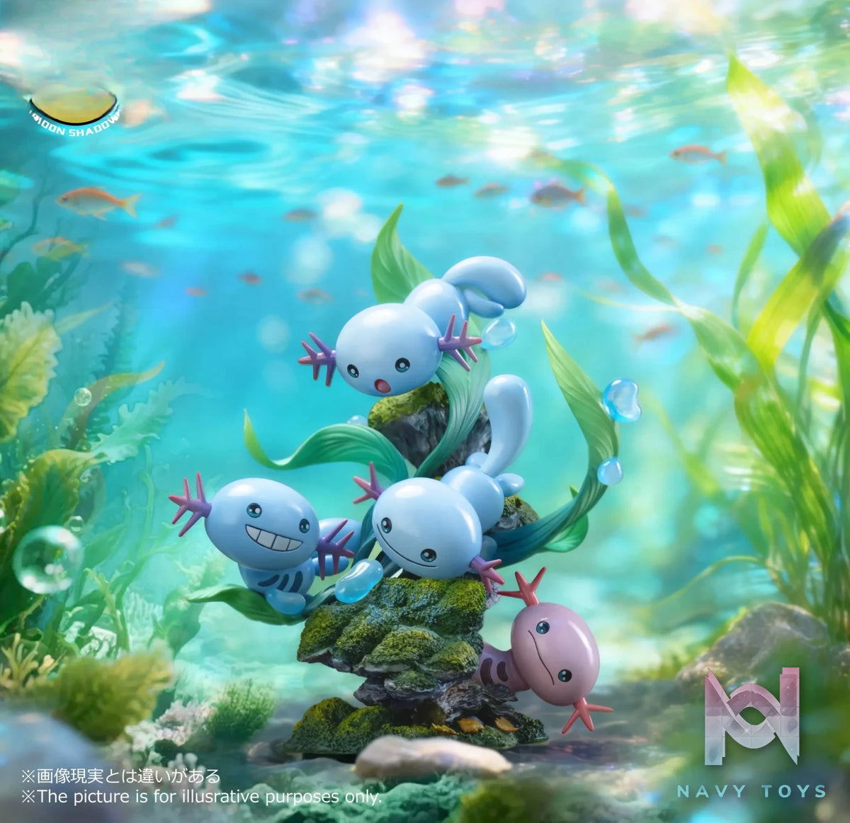 MoonShadow Studio – Nature Series Wooper Pokémon