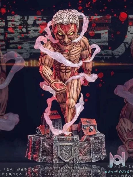 Armored Titan - Attack On Titan - Warhead Studio resin statue warhead studio anime figure