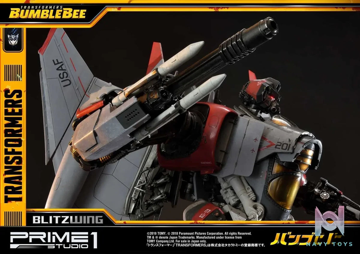 Prime 1 Studio – Museum Masterline Transformers: Bumblebee (Film) Blitzwing MMTFM-25 MMTFM-25EX(Licensed)