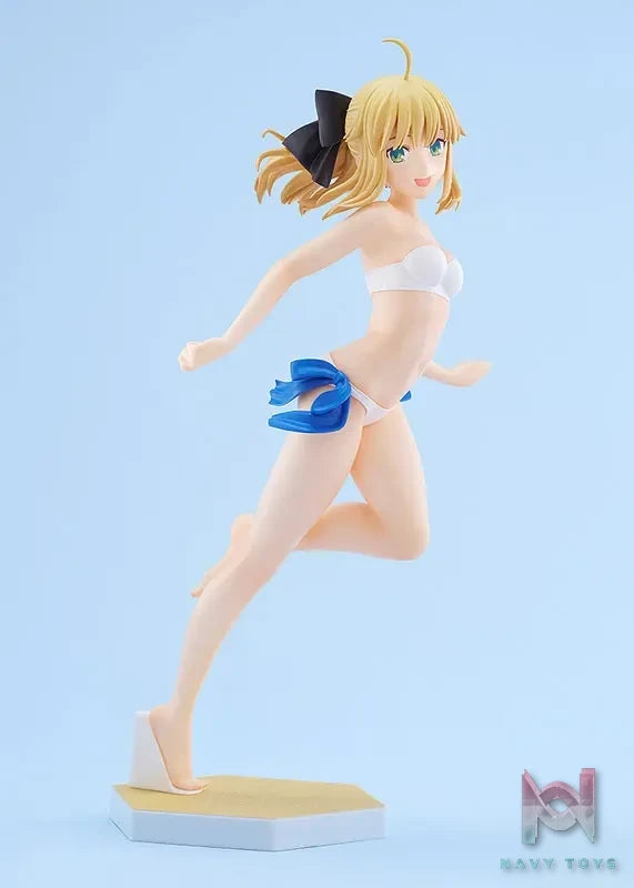 WAVE – POP UP PARADE BEACH QUEENS Fate/stay night Saber Lily L Size Complete Figure (Licensed)