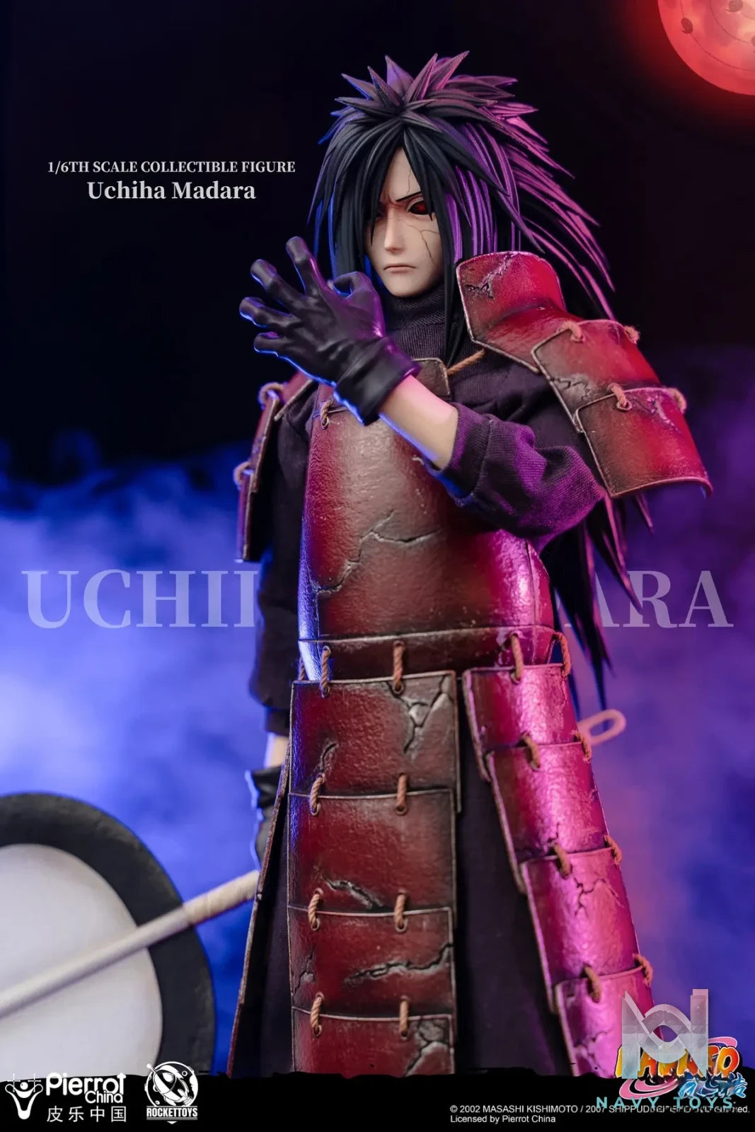 ROCKETTOYS Studio – Naruto Shippuden Uchiha Madara 1/6 Scale Action Figure ROC-005 (Licensed)
