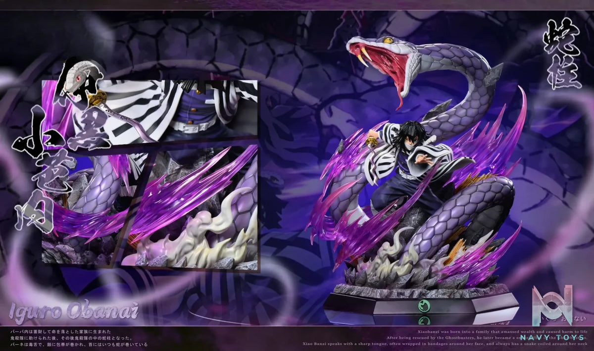 SAKURA Studio – Obanai Iguro Snake Hashira Demon Slayer