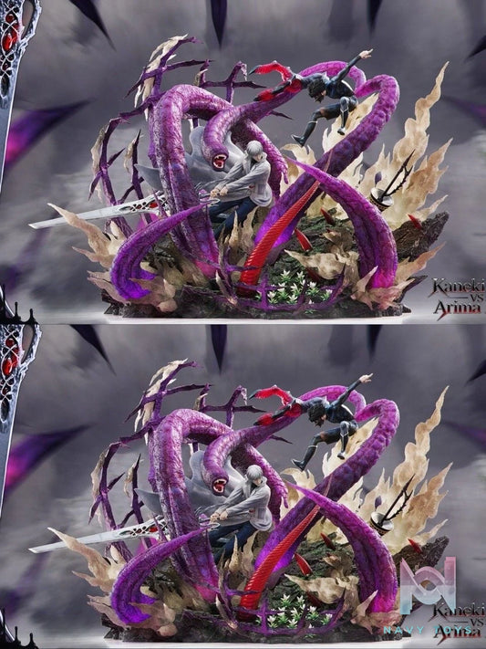 Kishou Arima vs Kaneki Ken - Tokyo Ghoul - Black Goat Studio resin statue Black Goat Studio anime figure