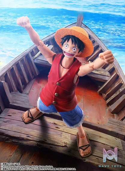 BANDAI – S.H.Figuarts Monkey D. Luffy Dawn of the Adventure Ver. (Licensed)