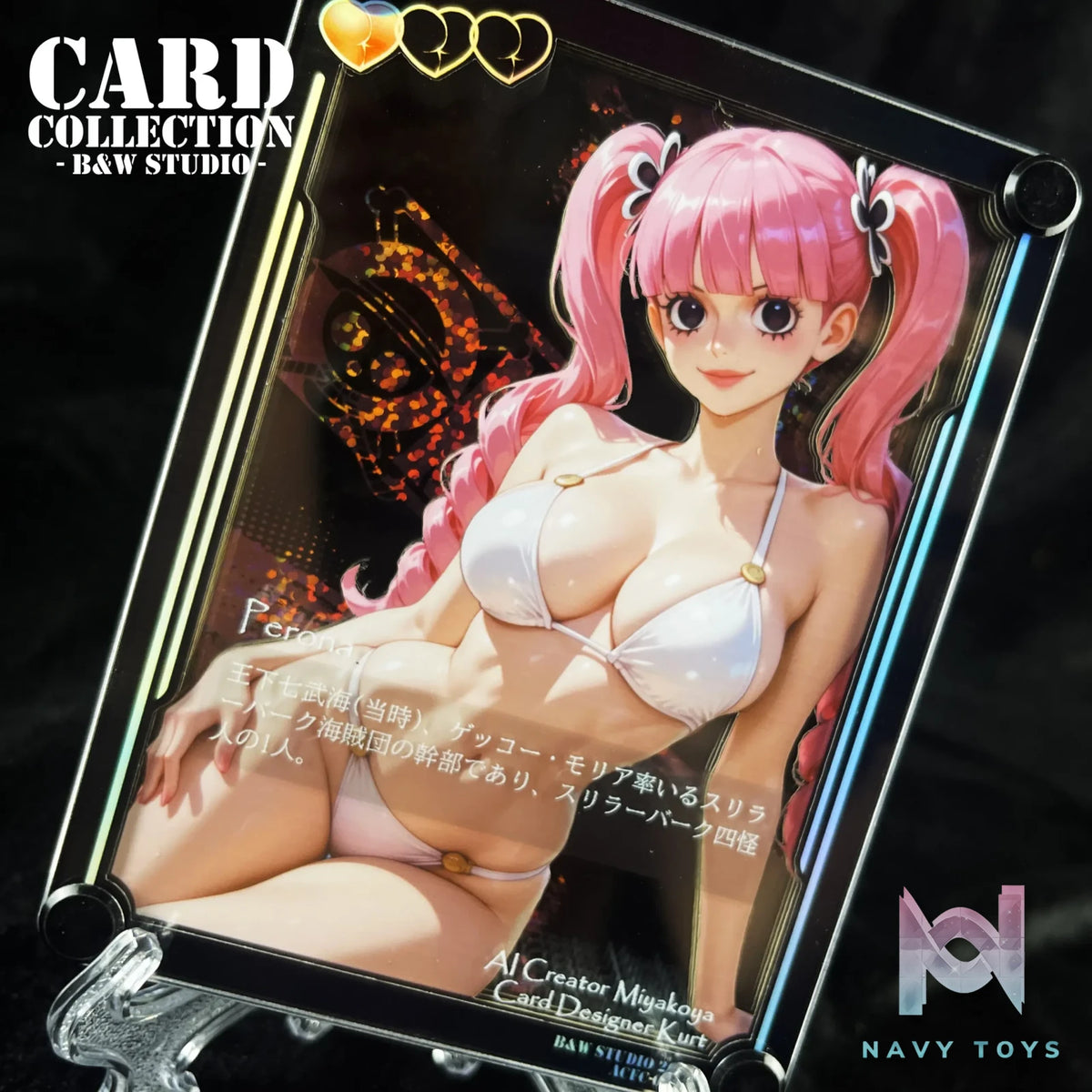 B&W Studio – Card Collection 004 Perona One Piece ACC-004A ACC-004B