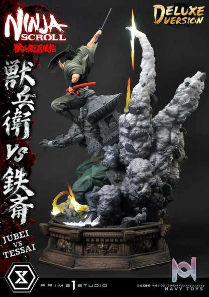 Prime 1 Studio – Ultimate Premium Masterline Ninja Scroll Jube versus Tessai UPMNS-01 UPMNS-01DX UPMNS-01DXS (Licensed)