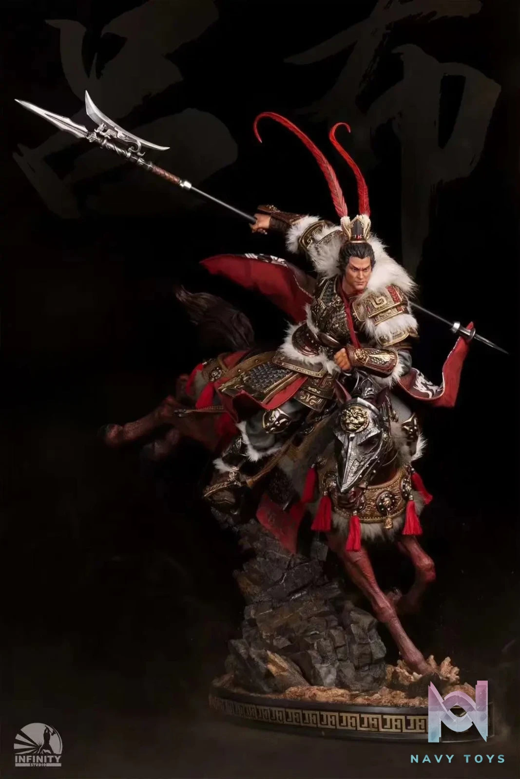 Infinity Studio – Flying General Fengxian Lü Bu 1/4 Scale Full Body Statue (Licensed)